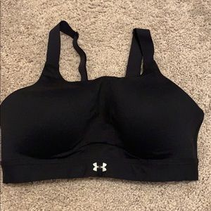 Black under armour sports bra eclipse